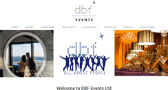 Desktop Screenshot of dbf-events.com